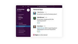 Shared channels on Slack | A better way to work with people outside your company